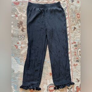 Club Monaco Elegant Black Dress Pants - 100% silk